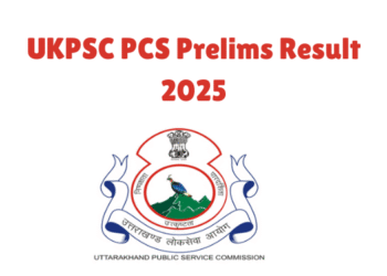 UKPSC PCS Prelims Result 2025