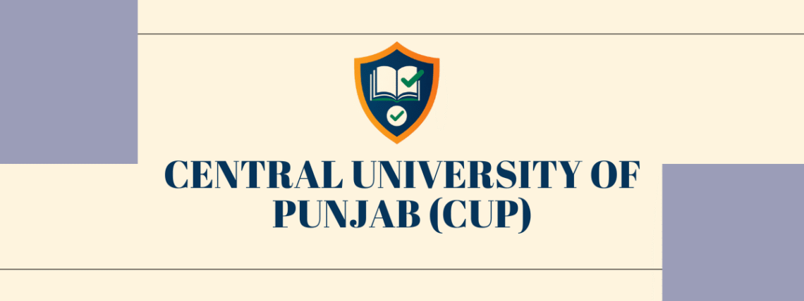 Central University of Punjab (CUP)