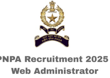 SVPNPA Recruitment 2025 For Web Administrator