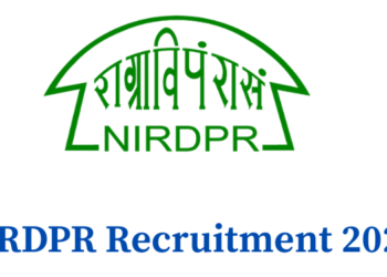 NIRDPR Recruitment 2026