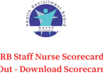 WBHRB Staff Nurse Scorecard 2026 Out - Download Scorecard