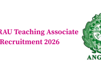 ANGRAU Teaching Associate Recruitment 2026