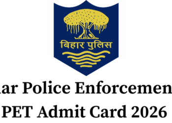 Bihar Police Enforcement SI PET Admit Card 2026
