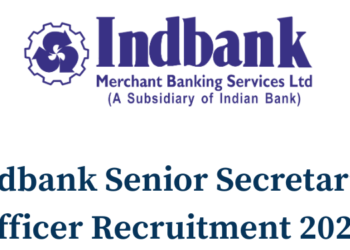 Indbank Senior Secretarial Officer Recruitment 2026