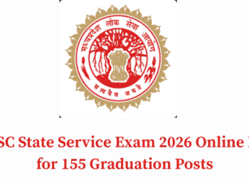 MPPSC State Service Exam 2026 Online Form for 155 Graduation Posts