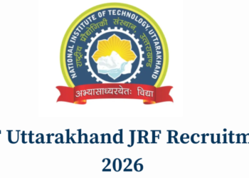 NIT Uttarakhand JRF Recruitment 2026