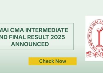 ICMAI CMA Intermediate and Final Result 2025