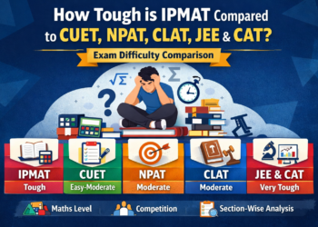 IPMAT exam difficulty comparison