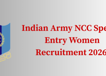 Indian Army NCC Special Entry Women Recruitment 2026