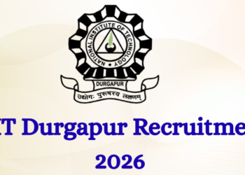 NIT Durgapur Recruitment 2026