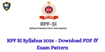 Si Syllabus.pdf RPF SI Syllabus 2026 - Download PDF & Exam Pattern
