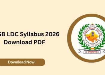 RSSB LDC Syllabus 2026