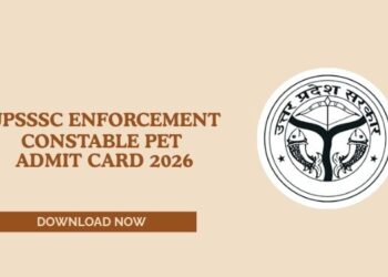 UPSSSC Enforcement Constable PET Admit Card 2026