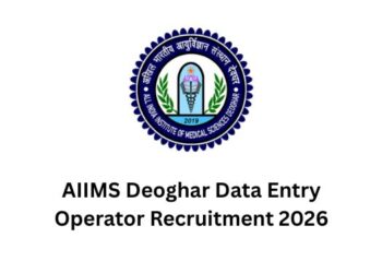 AIIMS Deoghar Data Entry Operator Recruitment 2026