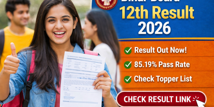 Bihar Board 12th Result 2026