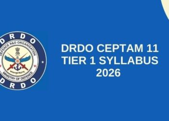 DRDO CEPTAM 11 Tier 1 Syllabus 2026