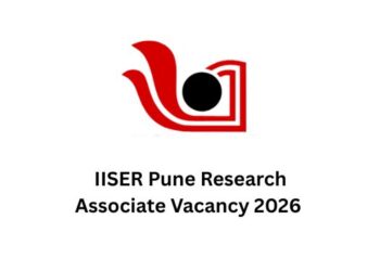 IISER Pune Research Associate Vacancy 2026