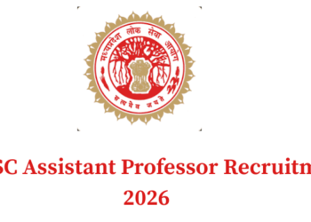 MPPSC Assistant Professor Recruitment 2026