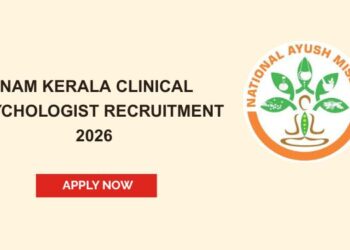 NAM Kerala Clinical Psychologist Recruitment 2026