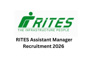 RITES Assistant Manager Recruitment 2026