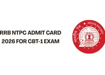 RRB NTPC Admit Card 2026 for CBT-1Exam