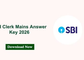 SBI Clerk Mains Answer Key 2026