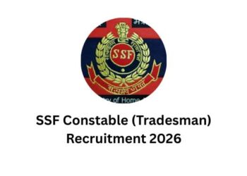 SSF Constable (Tradesman) Recruitment 2026