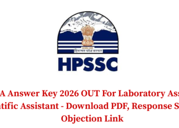 HPRCA Answer Key 2026 OUT For Laboratory Assistant/ Scientific Assistant - Download PDF, Response Sheet & Objection Link