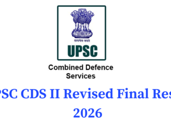 UPSC CDS II Revised Final Result 2026