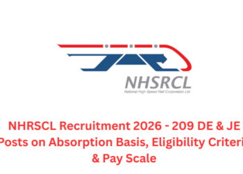 NHRSCL Recruitment 2026 - 209 DE & JE Posts on Absorption Basis, Eligibility Criteria & Pay Scale